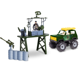 FORTE MILITAR COM JIPE+BONECO 48CM 102